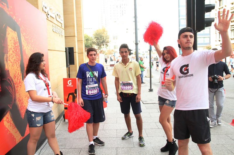 Gatorade at Beirut Marathon 2016